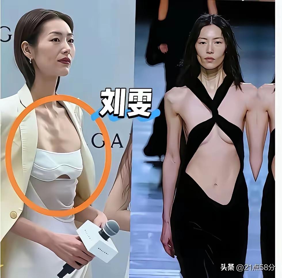过犹不及呀！女明星把自己瘦成这个样子，确实让人看着挺心疼的，你说正常的人类要饿多
