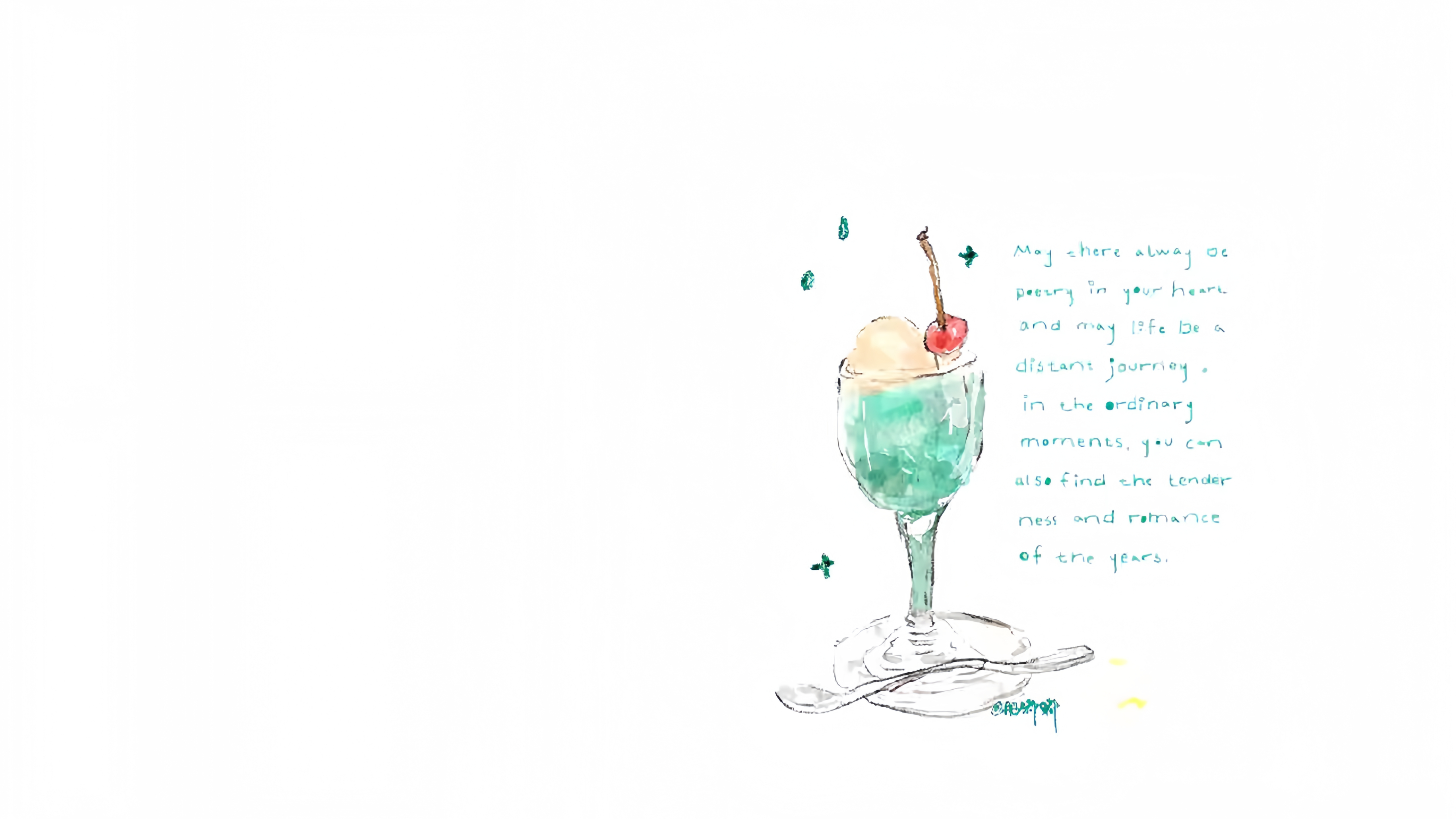🍸9月手绘系列综合好运图片来了头像/背景图/壁纸/pad电脑壁纸还是3个不同尺