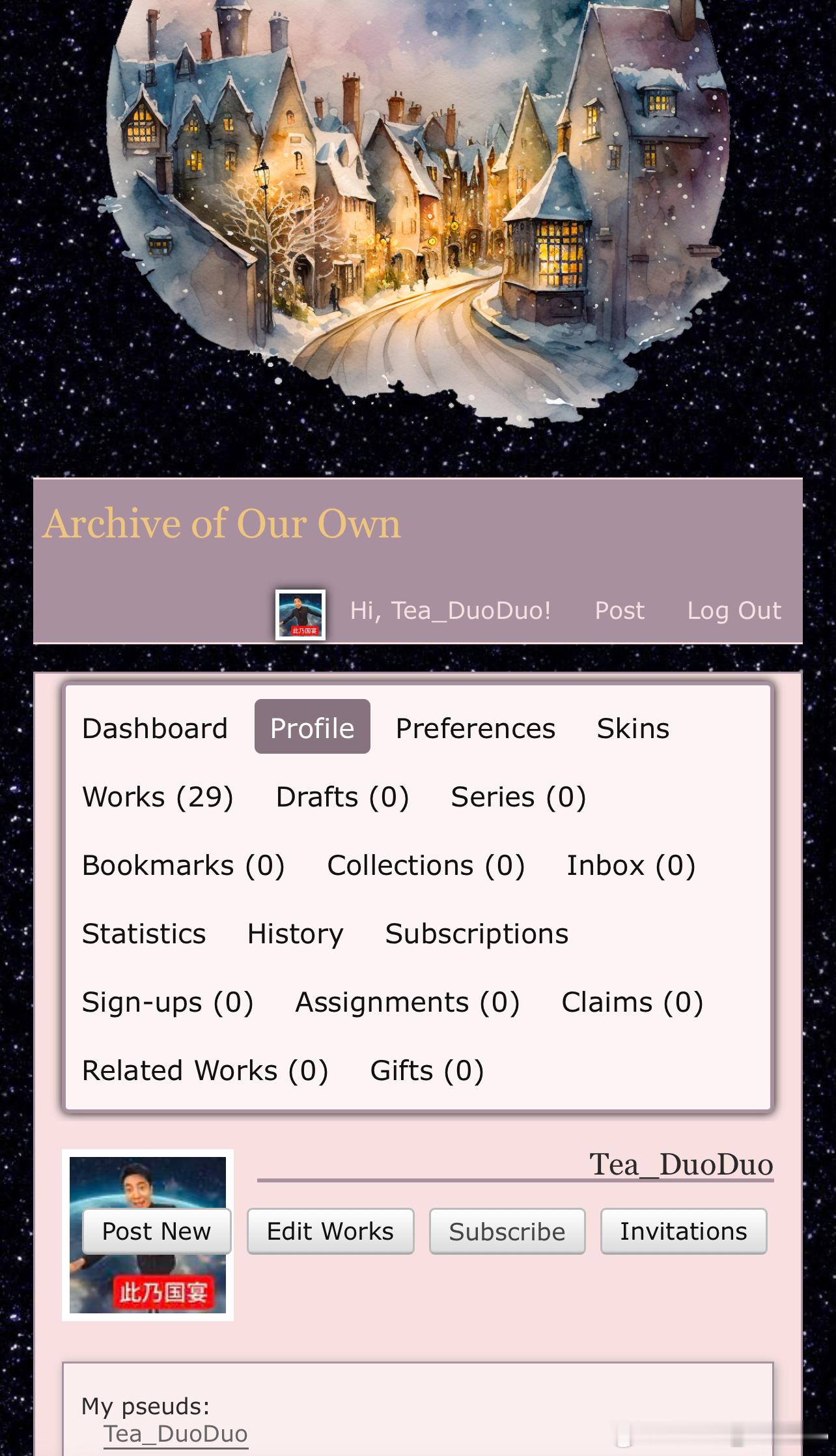 凌晨四点半 我确认我终于把所有写过的🚗都开进了ao3^ ^ 