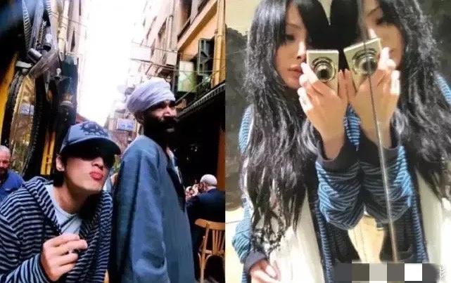 曾经的杨幂和胡歌一唱一和，神同步！
就连手镯也是一样！