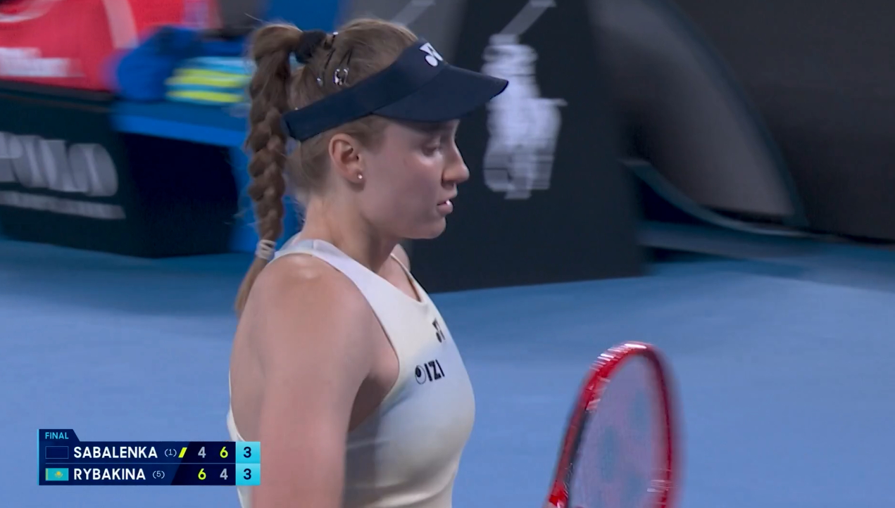萨巴伦卡vs莱巴金娜 莱巴金娜决胜盘0-3追到3-3！澳网2026