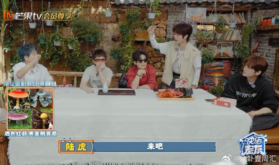  陆虎猜菌子这块是专业的快乐老友有风季开播快乐老友记 谁被陆虎的专业惊到！看穿菌