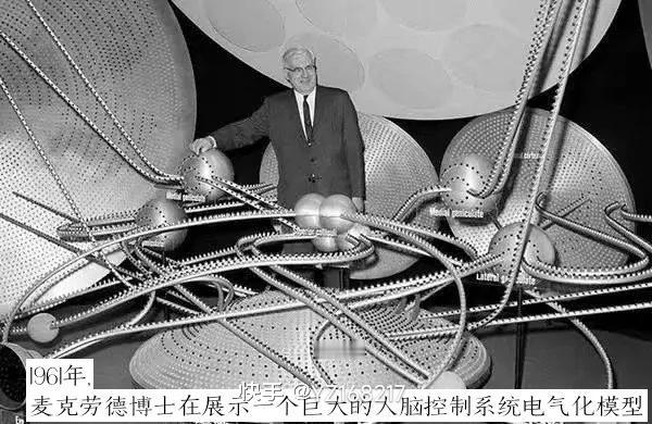 1961年科学家展示的那台巨大人脑控制系统，想想就觉得神奇又可怕。在那个科技还不