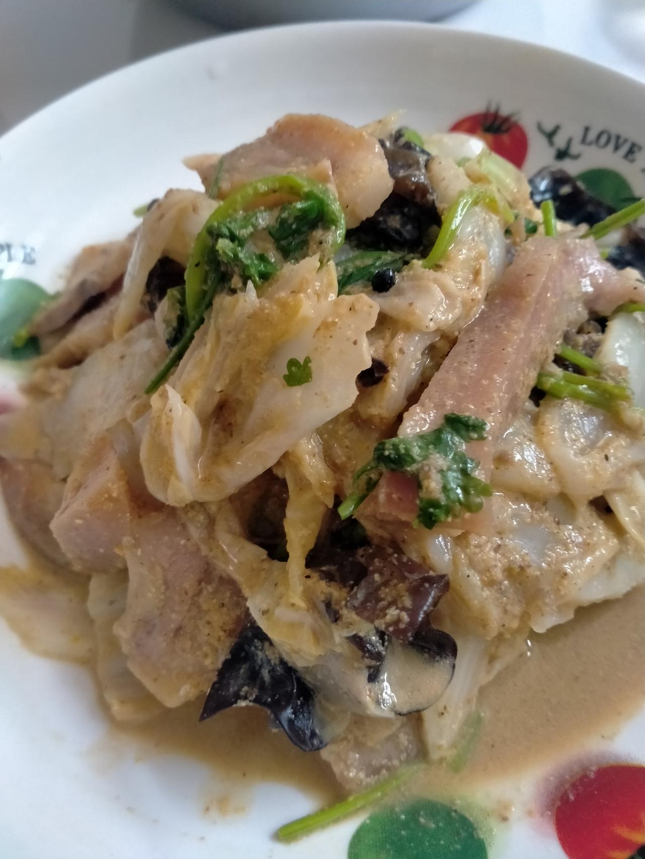 自己动手，丰衣足食，今天就分享一道菜，芥末猪头肉。