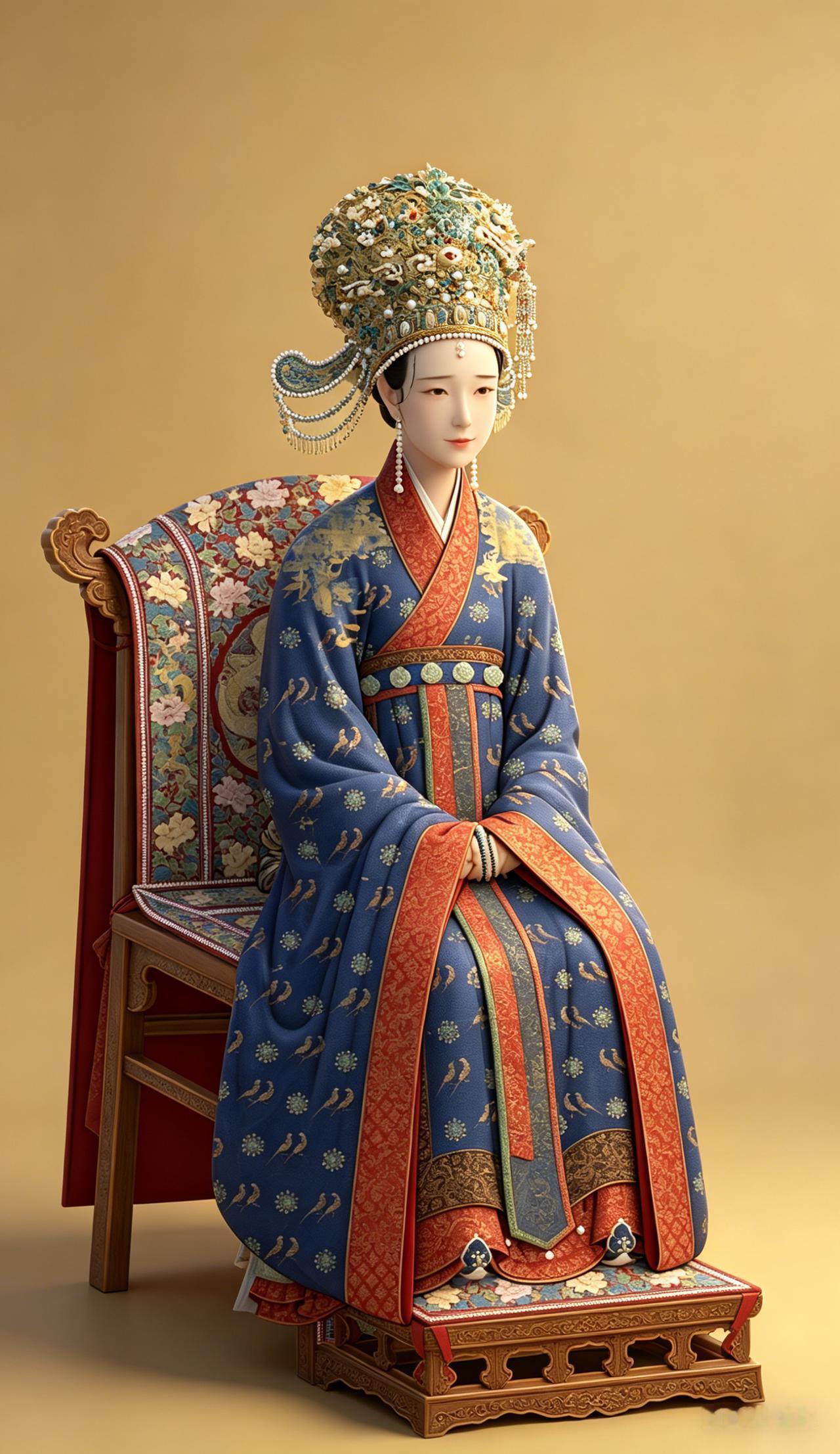 宋钦宗朱皇后，温文尔雅，姿态端庄，沉鱼落雁，闭月羞花，真是惊为天人，绝对是皇后中