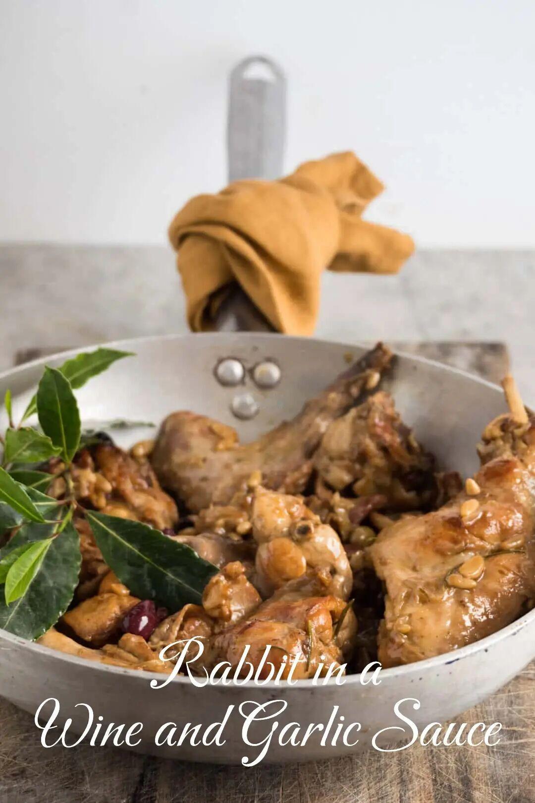 白葡萄酒大蒜炖兔肉 ｜西式传统兔肉料理🐰