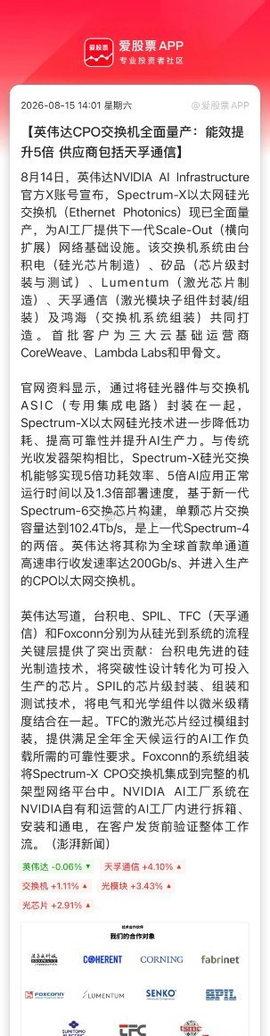 周末除了电影《牛来》，没有太多热度的新题材！要说催化比较多的还是科技：1、英伟达