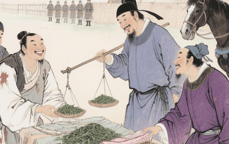 很多人以为宋辽只有战争、岁币，却不知道边境藏着古代版 “跨境商贸城”——榷场
