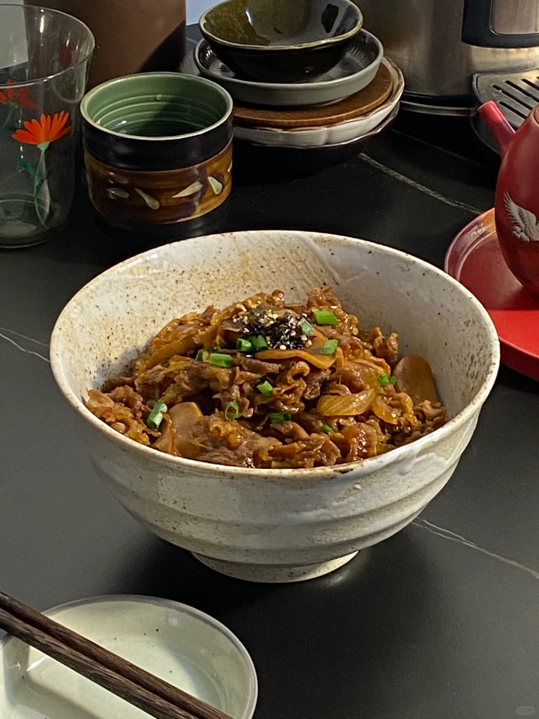 一顿好吃野山菌肥牛饭🥢