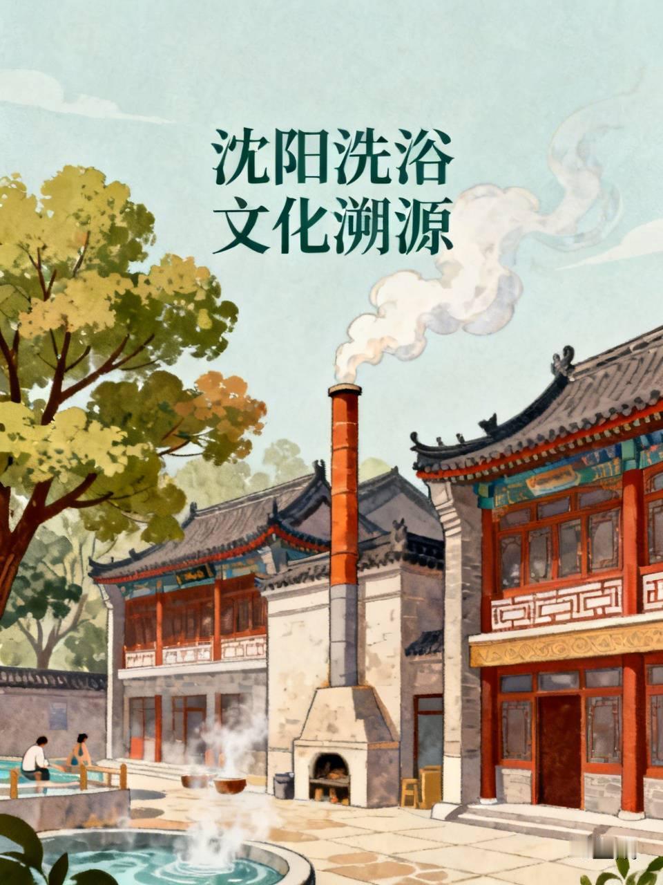 沈阳的洗浴文化历史可久远了。早在清朝末年，沈阳就有了澡堂，不过那时多是平房，设施