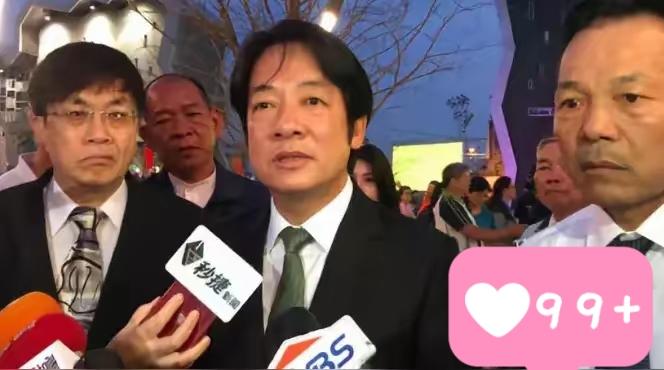 12月26日，蓝白合举办的赖清德弹劾案以60票赞成，51票反对在立法院顺利通过。