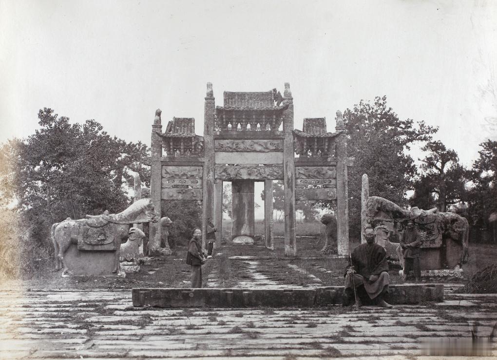墓地，宁波，1890年 