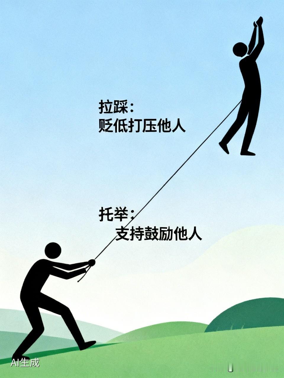 一定要远离层次低的人，层次低的人是拉踩别人，没有道德底线，他们只会羡慕嫉妒恨比他