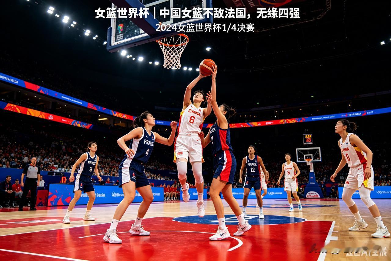 🏀女篮世界杯1/4决赛：中国女篮61-90不敌法国，无缘四强
 
北京时间9月