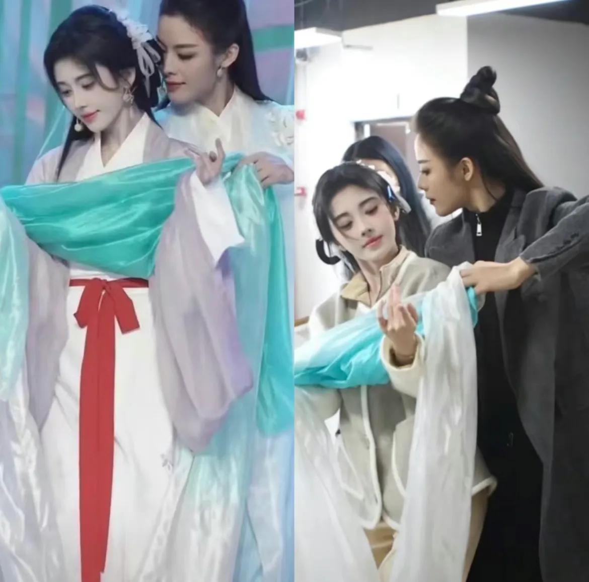 《游山恋》鞠婧祎陈丽君，真的赏欣悦目