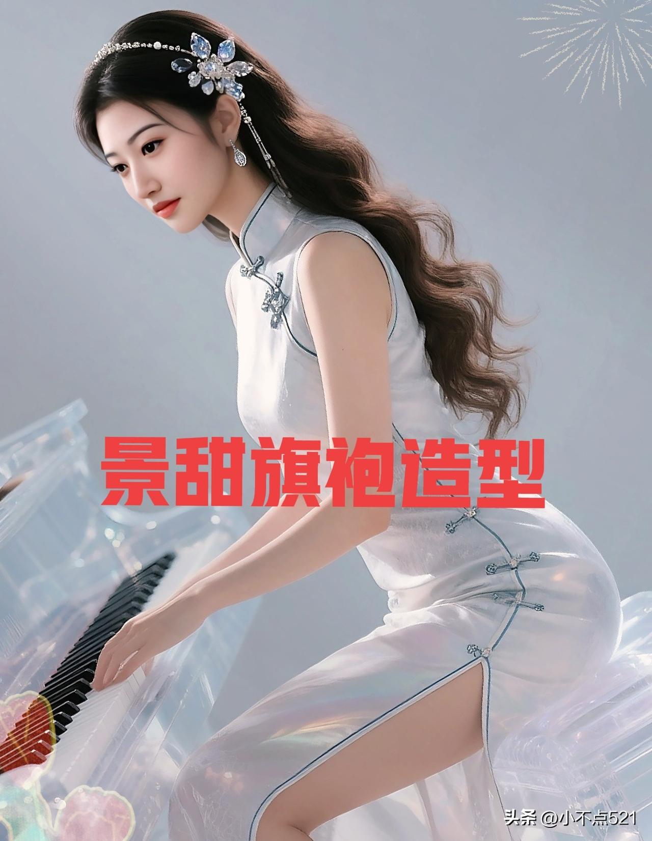 景甜礼服裙造型惊艳绝伦气质优雅每张都是那么令人折服  女明星 气质女明星