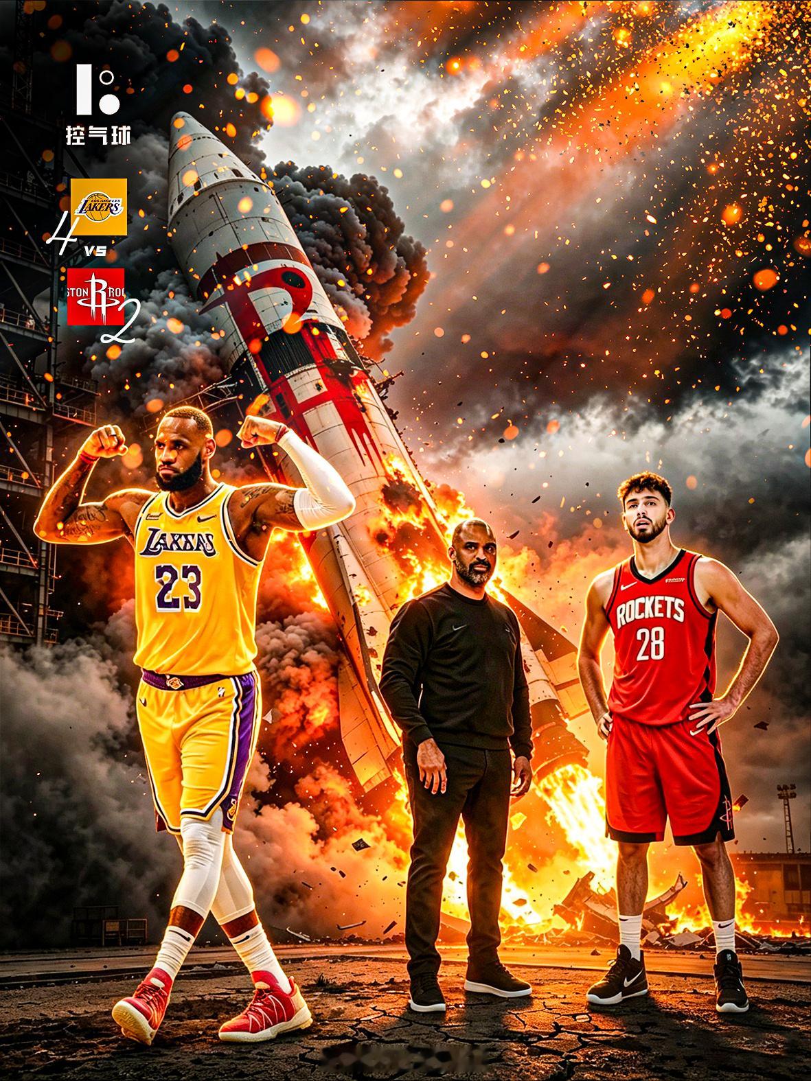 NBA西部首轮G6，湖人客场98-78大胜火箭，总比分4-2淘汰对手，连续两年晋