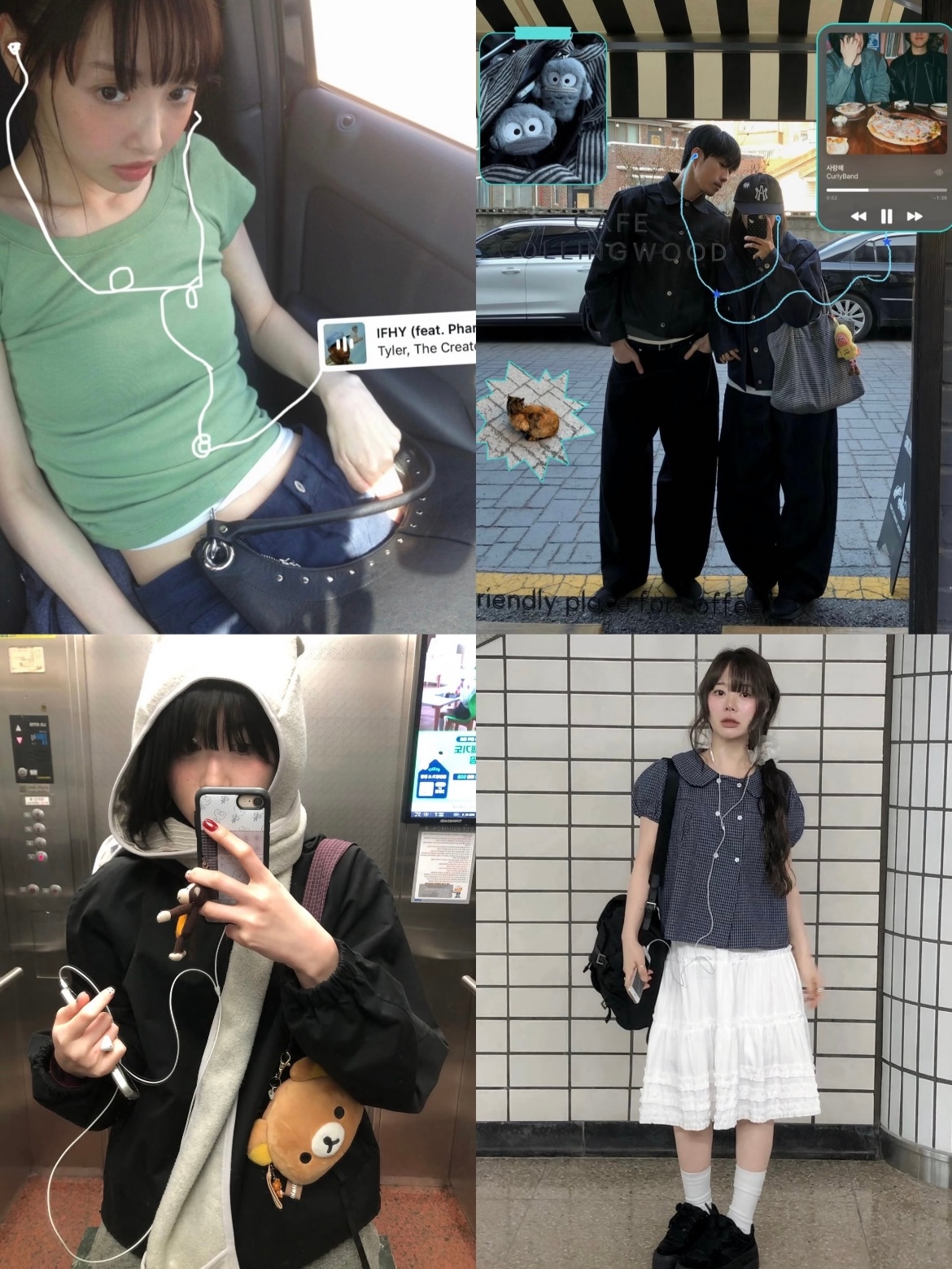 有线耳机此生从此分明了曾经乱糟糟难理顺的耳机线，现在是氛围感穿搭利器！不用充电零