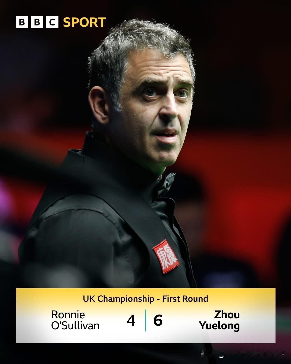 奥沙利文输给周跃龙后有些摆在眼前的事实需要认清！
他又一次让球迷失望了，他是否还