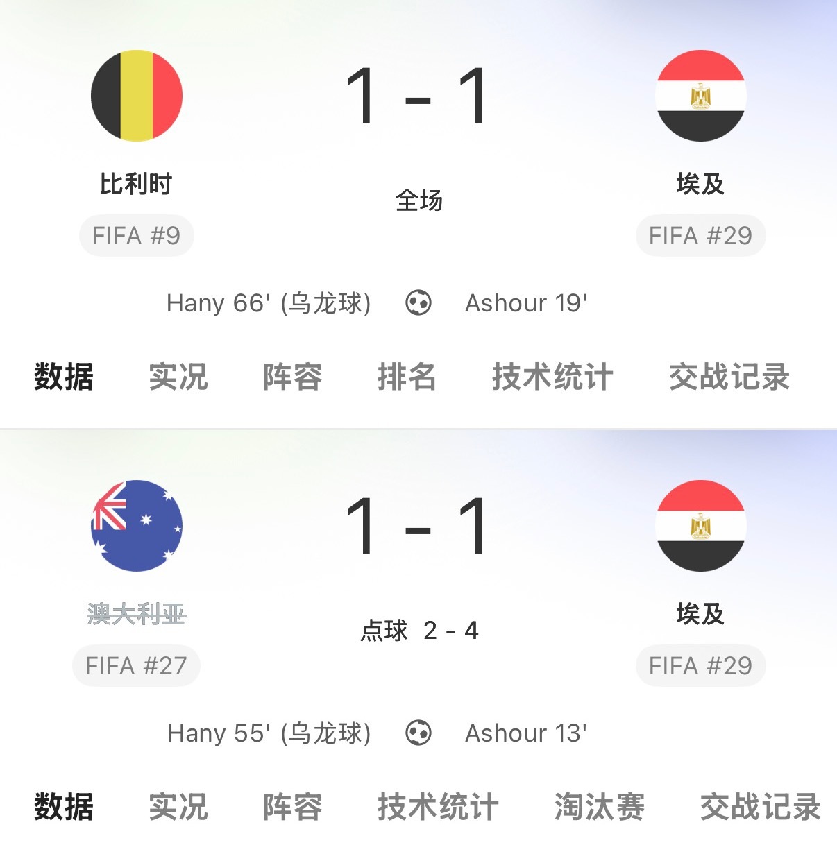 🔻诶？🔻等等？澳大利亚vs埃及海外新鲜事非正经观战世界杯