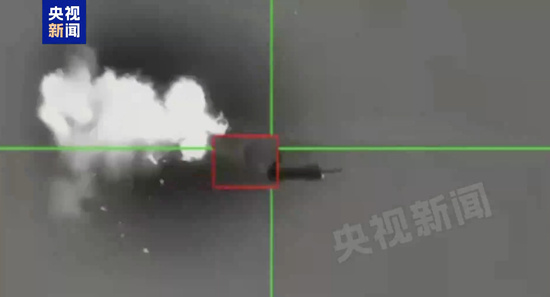 【伊朗公布击中美无人机画面】当地时间3月1日，伊朗方面公布了击中美国MQ-9无人