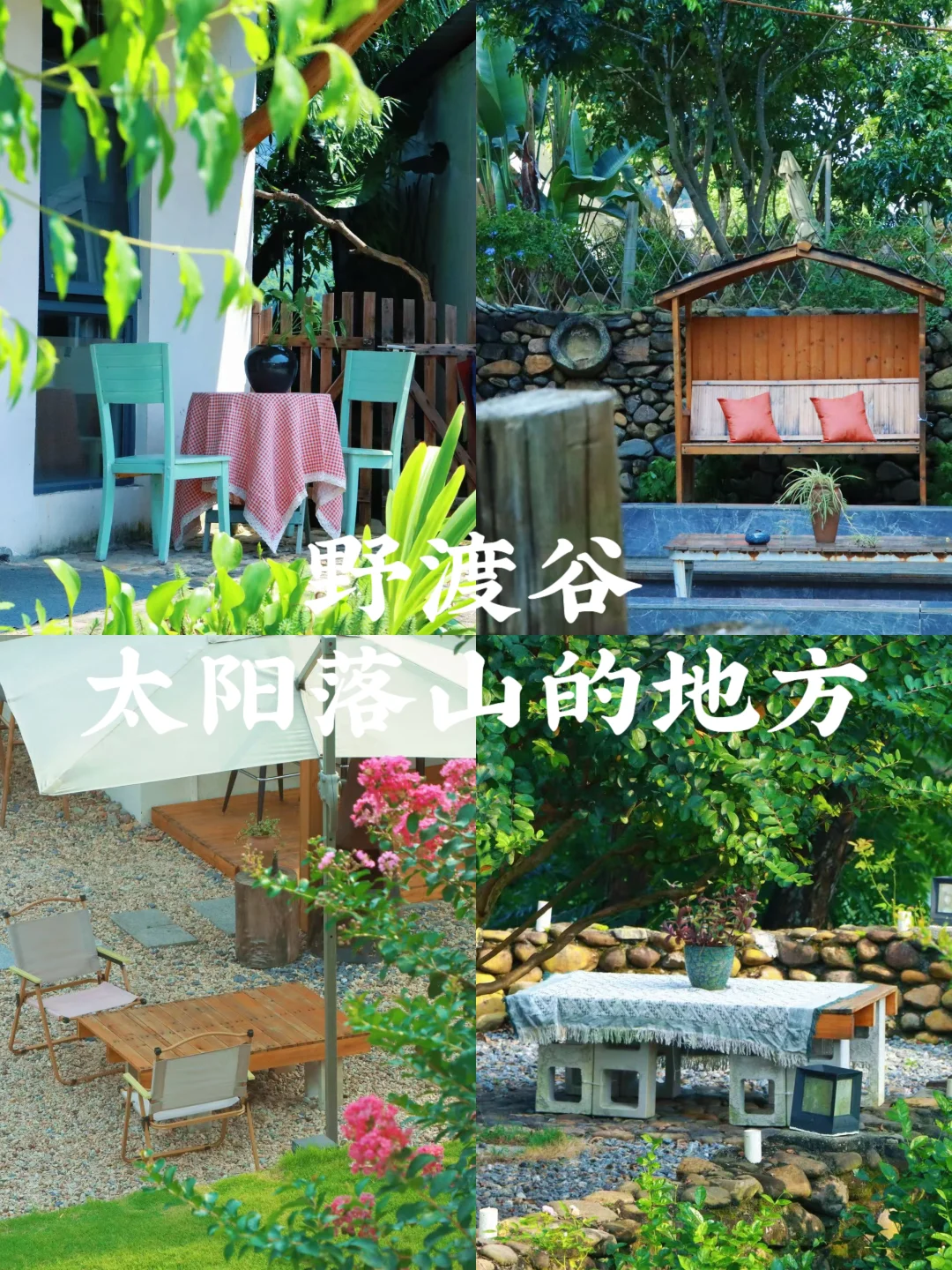 野渡谷🍃｜在山野中寻找生活的诗意