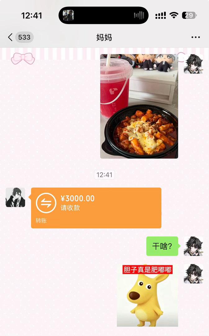 啦啦啦啦啦我终于发生活费了兄弟们潇洒走起 