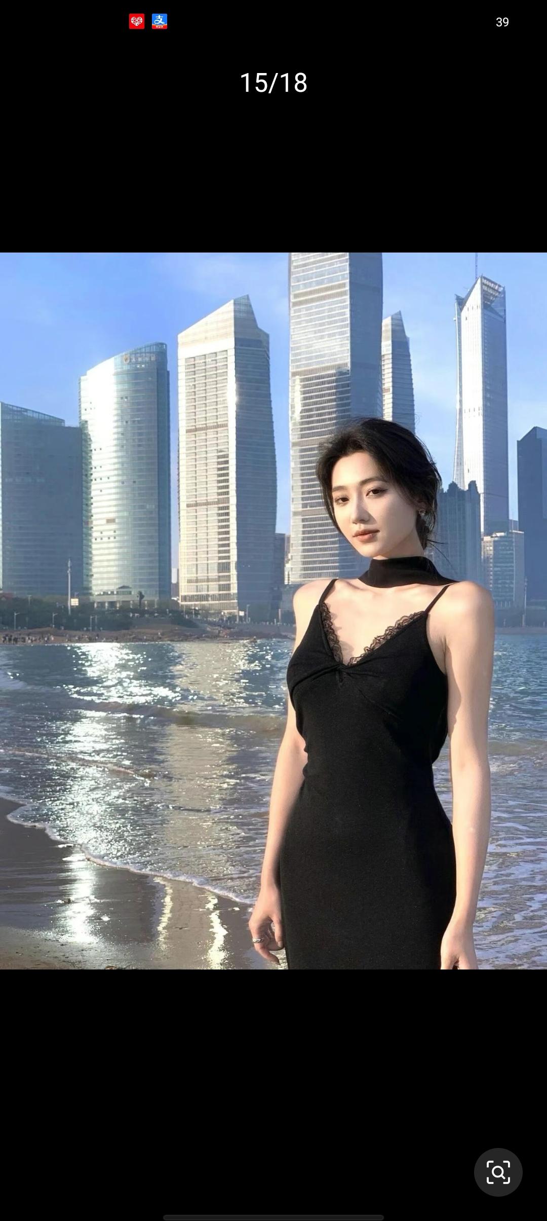 碧海潮生涌，楼阁耸云端。晒图笔记大赛 普通女生如何成为氛围感美女