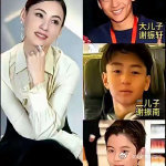 谢霆锋二儿子近照曝光一张意外流出的学校排球赛事公开记录照片，让 16 岁的谢振南