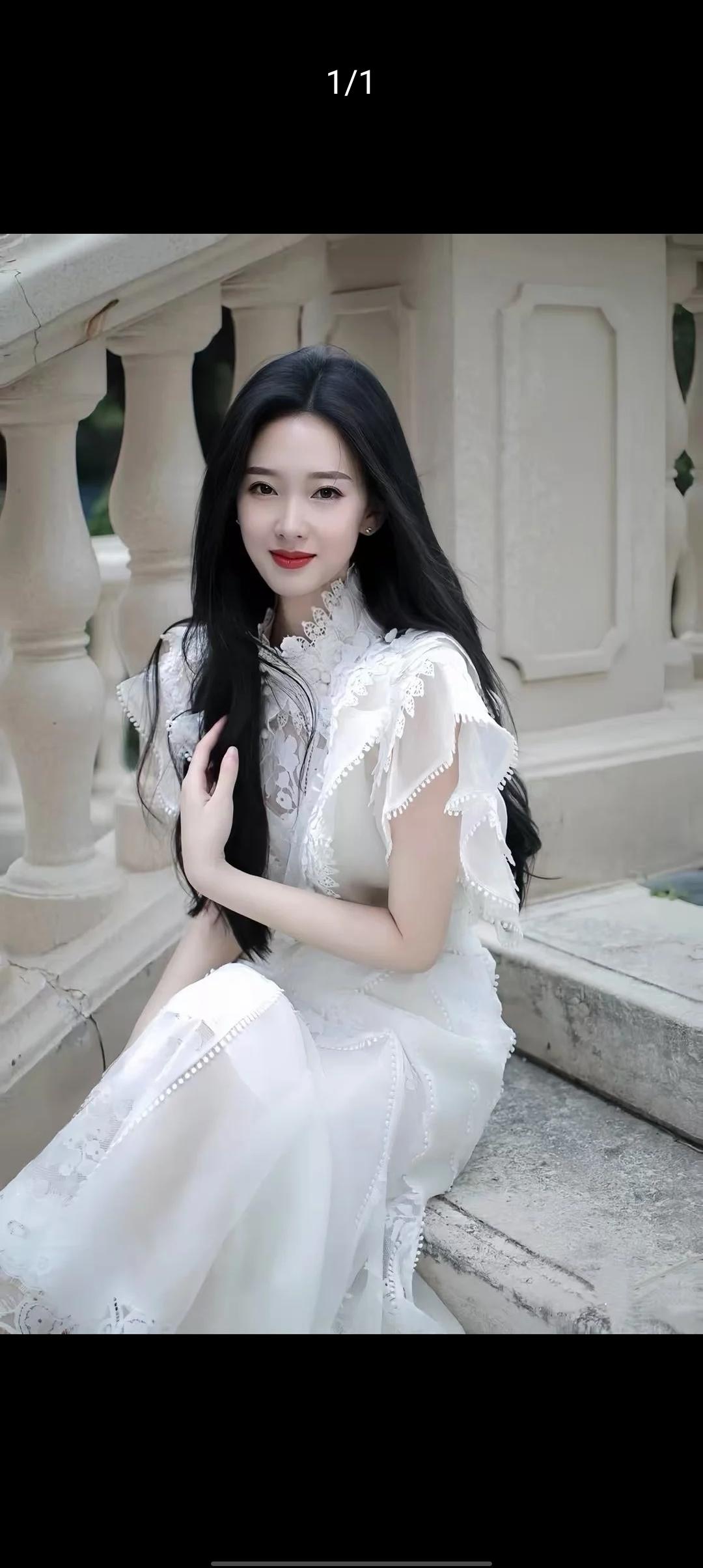 白衣飘飘步青阶，红柱映影入画来。晒图笔记大赛 什么样的穿搭可以成为气质女神? 记