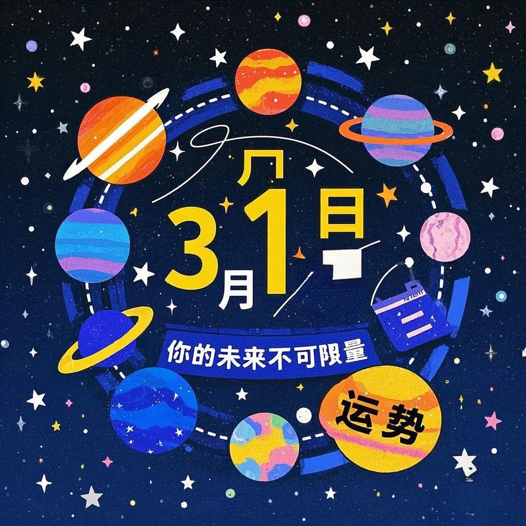 3月1日星座运势：
♈白羊座（3.21 - 4.19）
 
1. 运势简评：活力