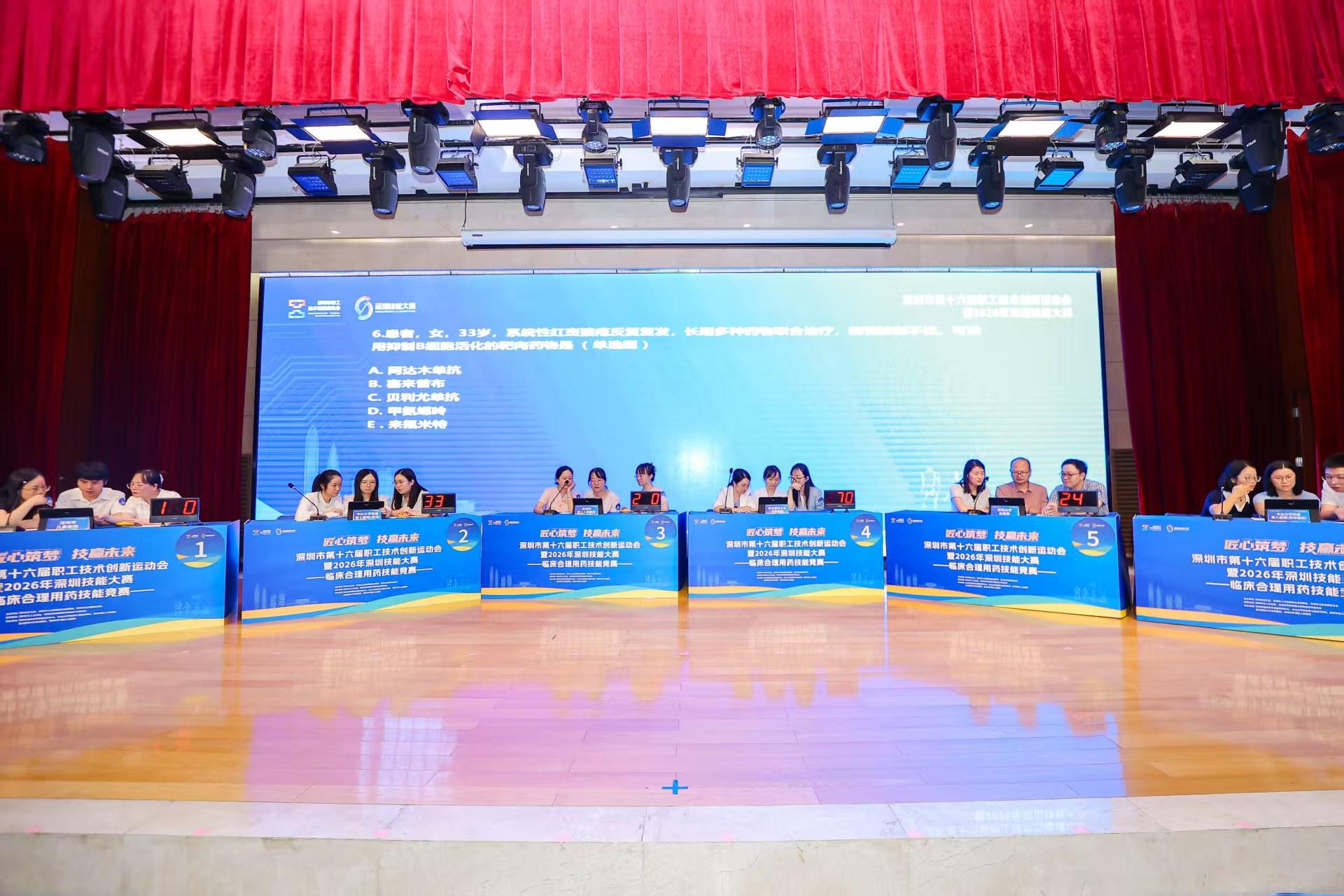 药学门诊首登国赛舞台！深圳138名药师同台竞技