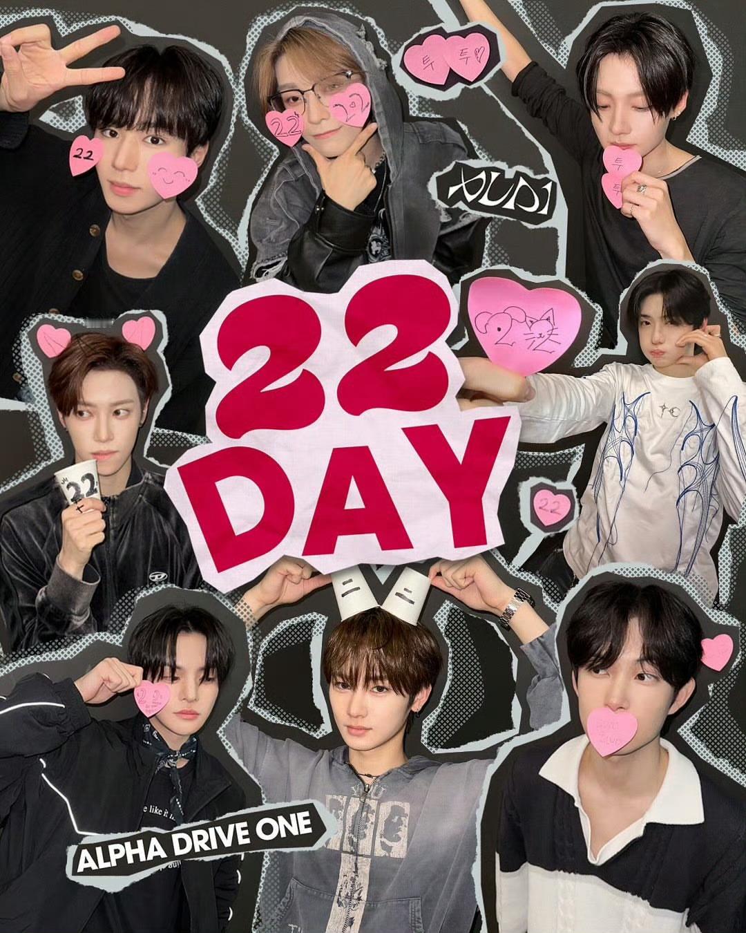 新男团ald1在ins纪念成团22天💫 ​​​