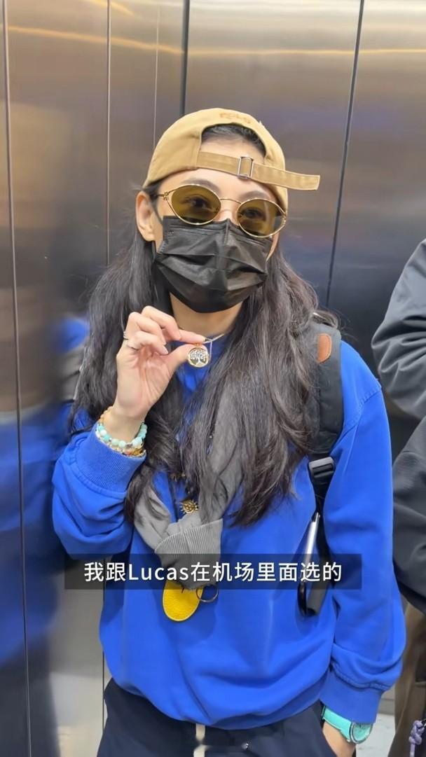 【On.cc】張栢芝獲大仔送頸鏈　甜在心：他不說話便付錢藝人張栢芝近年轉戰內地發