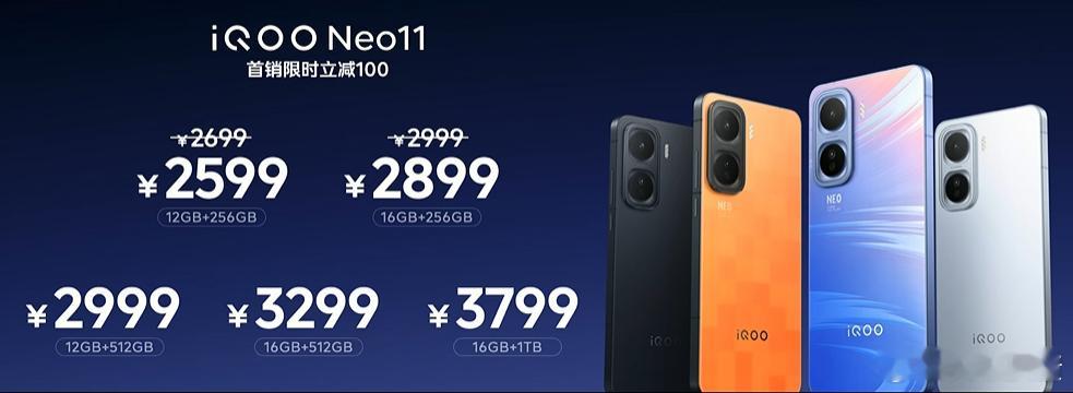 iQOO Neo11  价格来咯 ​​​