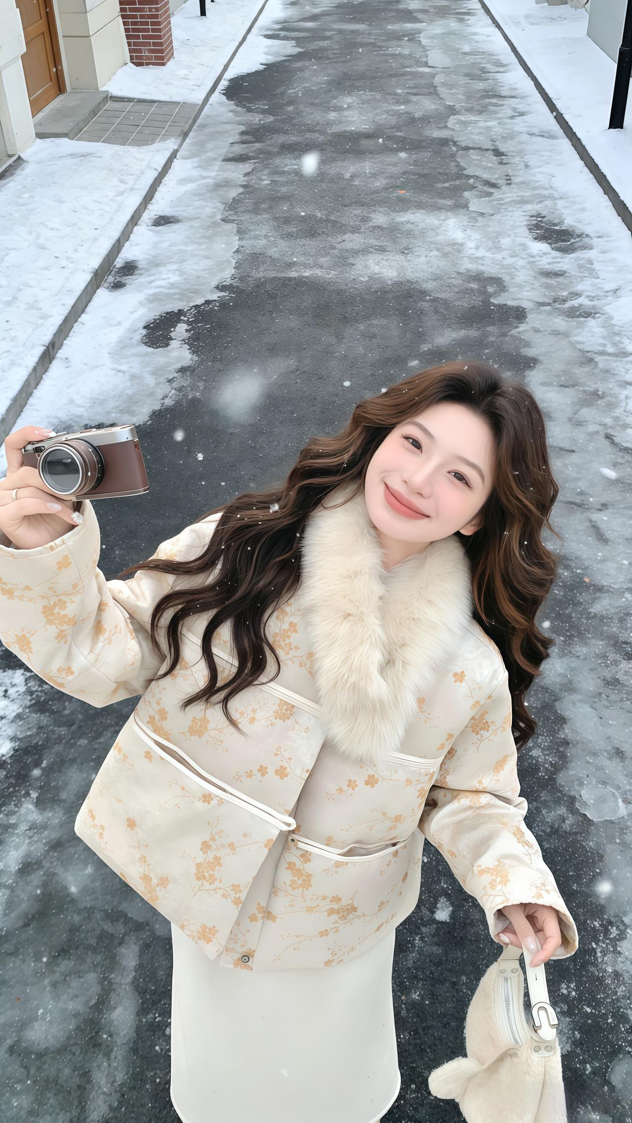 穿搭国风穿搭羽绒服 高级感穿搭 冬季穿搭