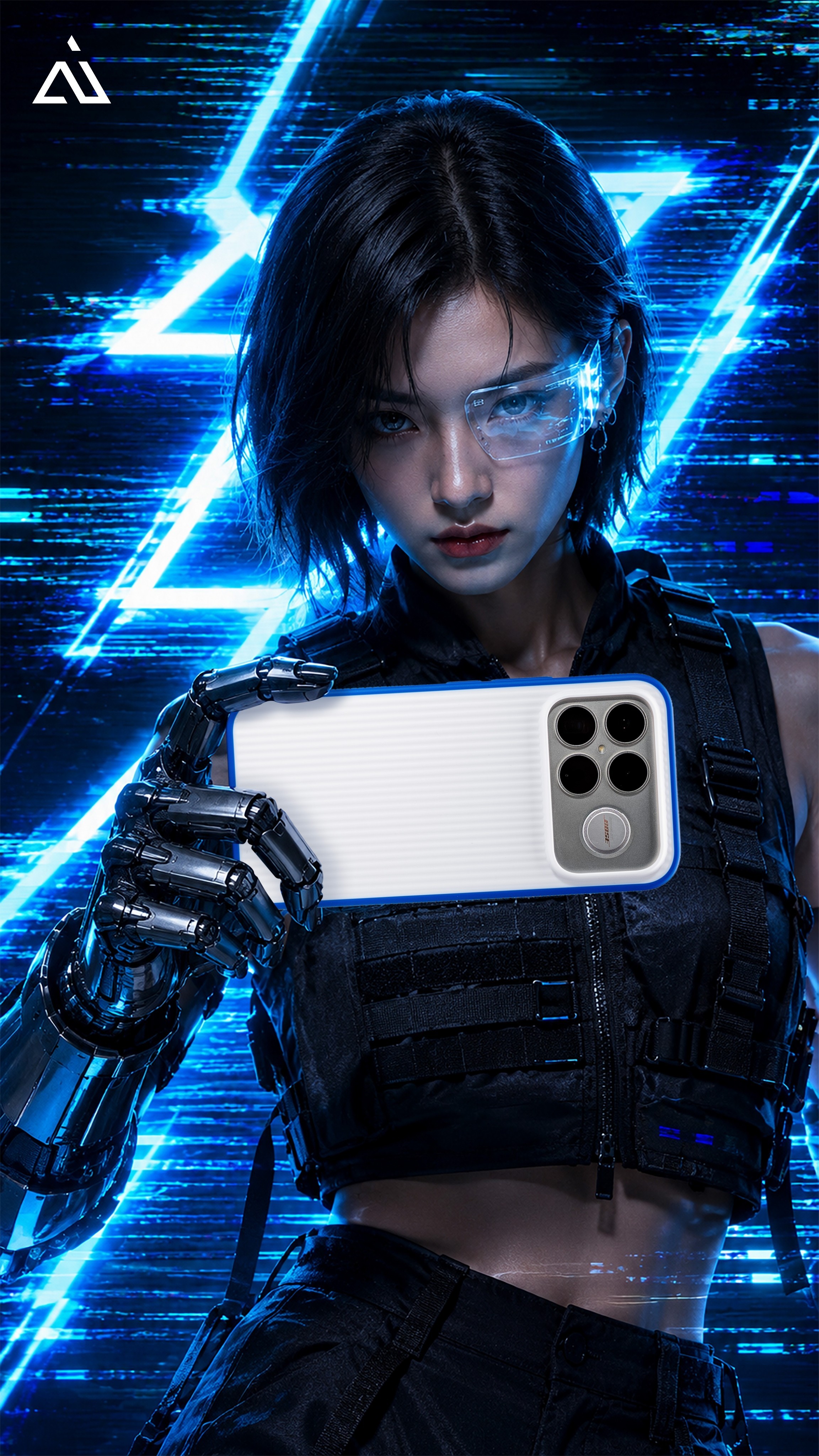 ⏰ REDMI K90 Pro Max「光栅」非磁吸版｜现已上架💙 冷静配色，