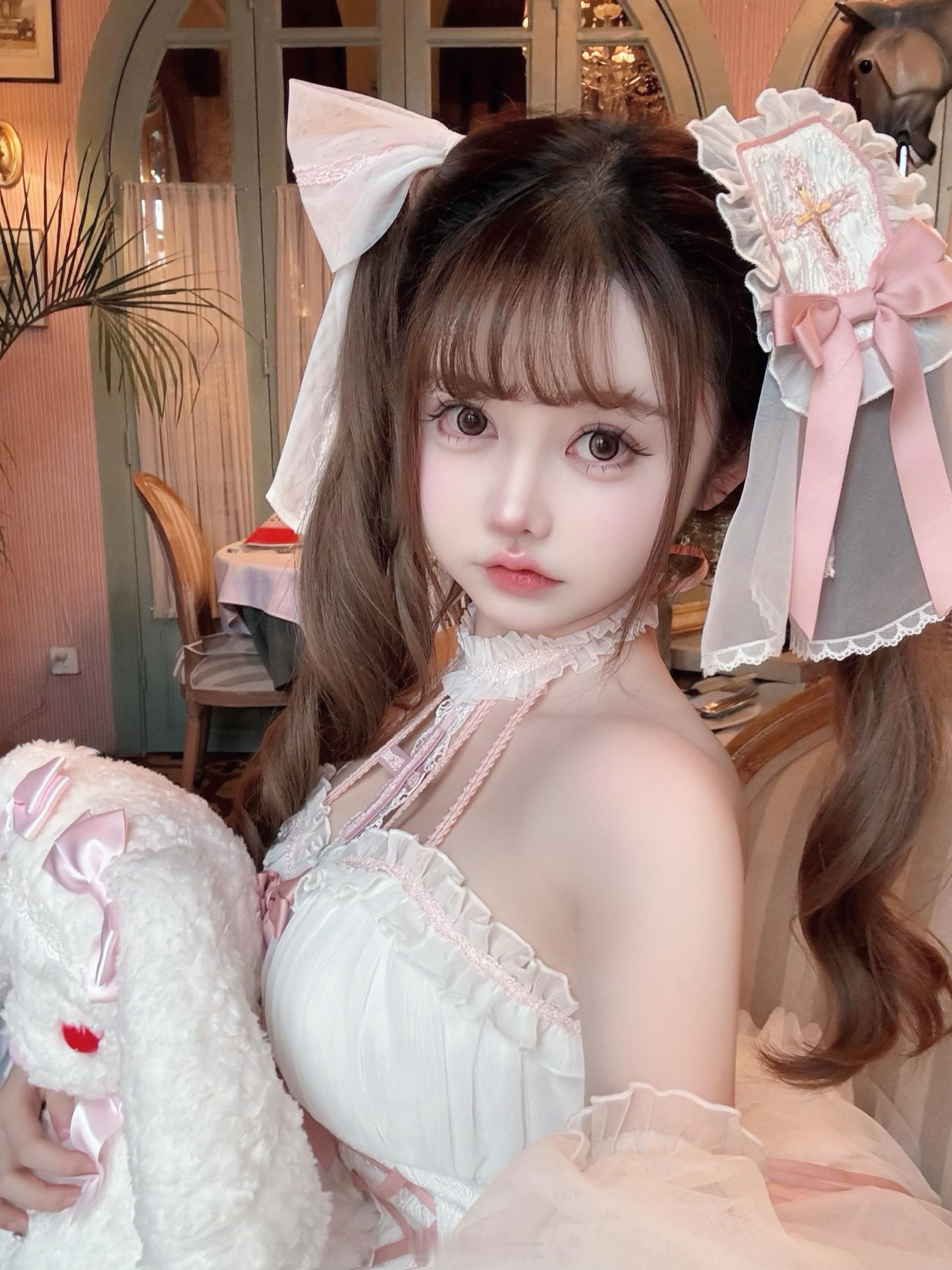 穿小裙子就系开心♡˃̶͈ ꇴ ˂̶͈♡#十字姬##LOLITA[超话]#  ​​