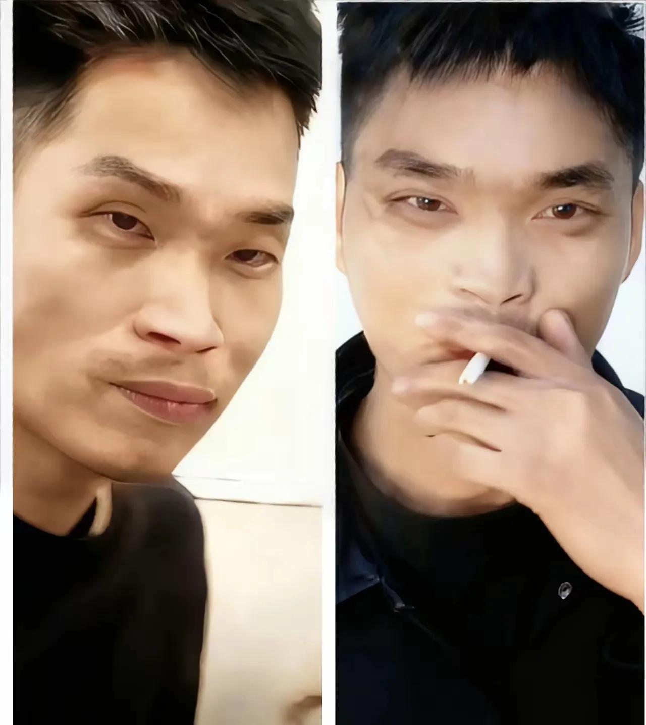 看了河南发小的长相，又想起来我前男友，我前男友跟这人的长相有七八分相似，我当时谈