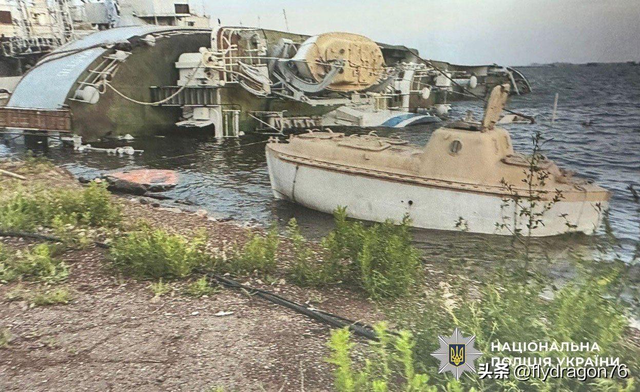 🚢🤯🇺🇦舰艇被低价当作废品出售：警方将嫌疑人移交给国防部一名官员和两名国