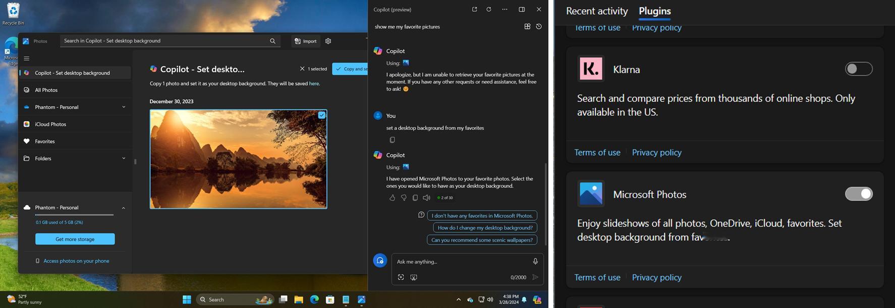 Windows 照片应用已经开始支持 Windows Copilot 插件。根据