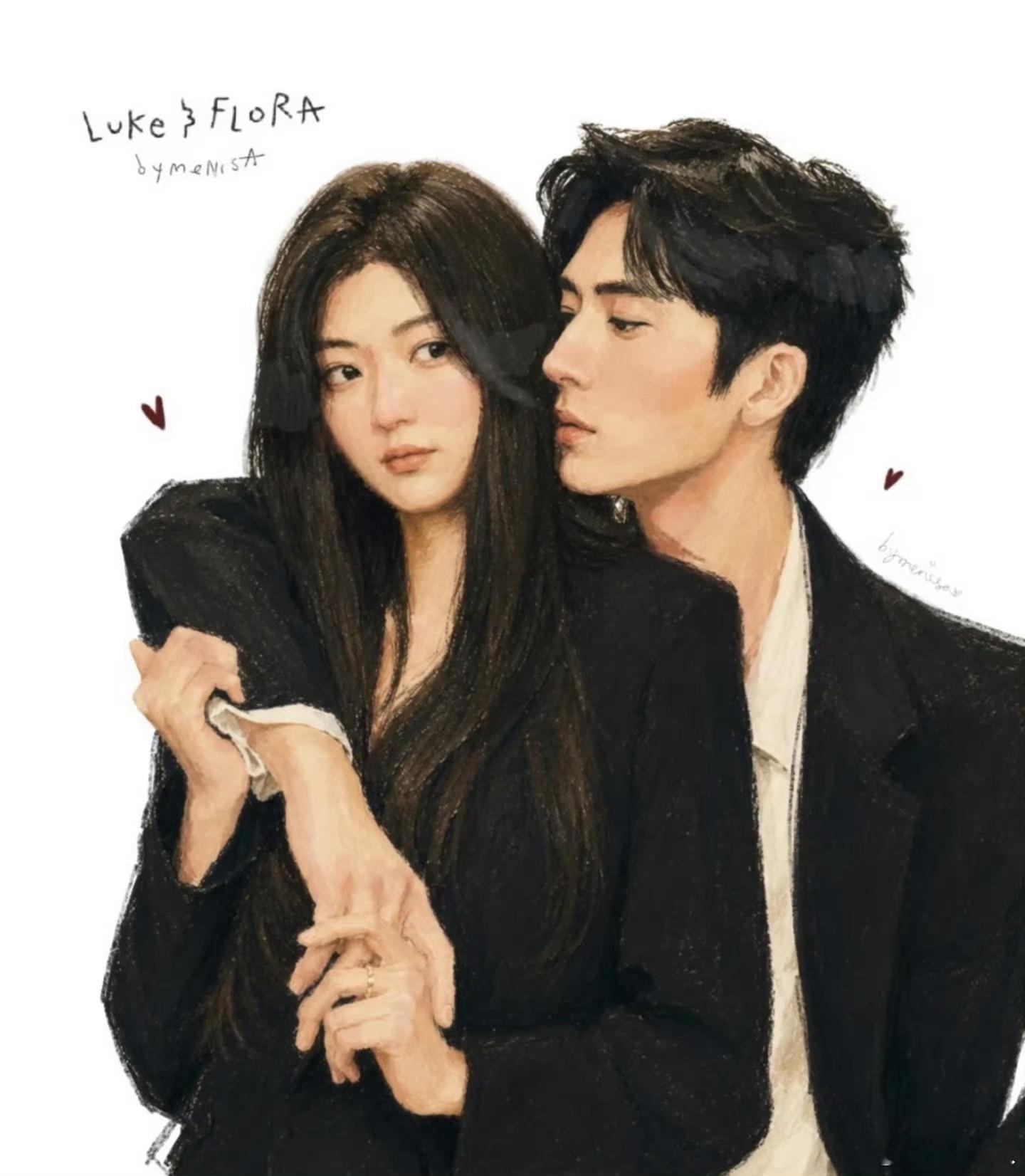 井柏然ins点赞了与孙千的同人画，又美美让cpf们磕到了井柏然点赞同人画 ​​​