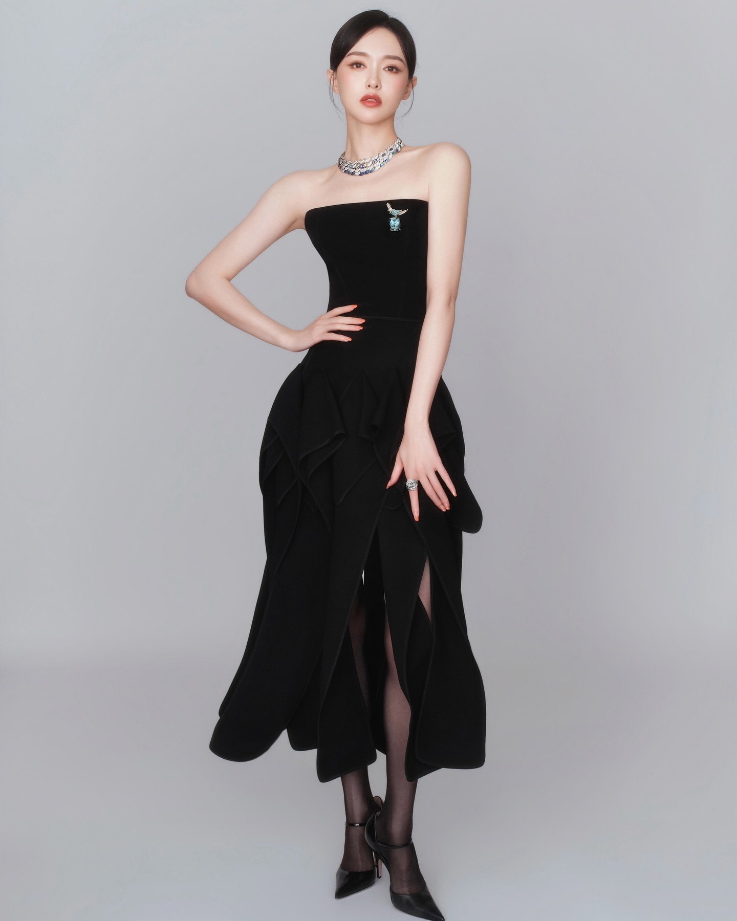 唐嫣 x Tiffany & Co. 高珠配美人，相得益彰 💎 