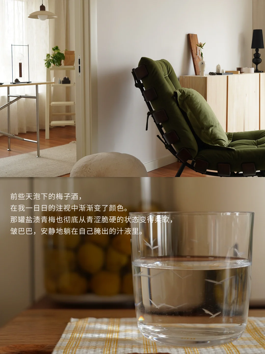 小城生活：梅子酒泡好之前的日子。
