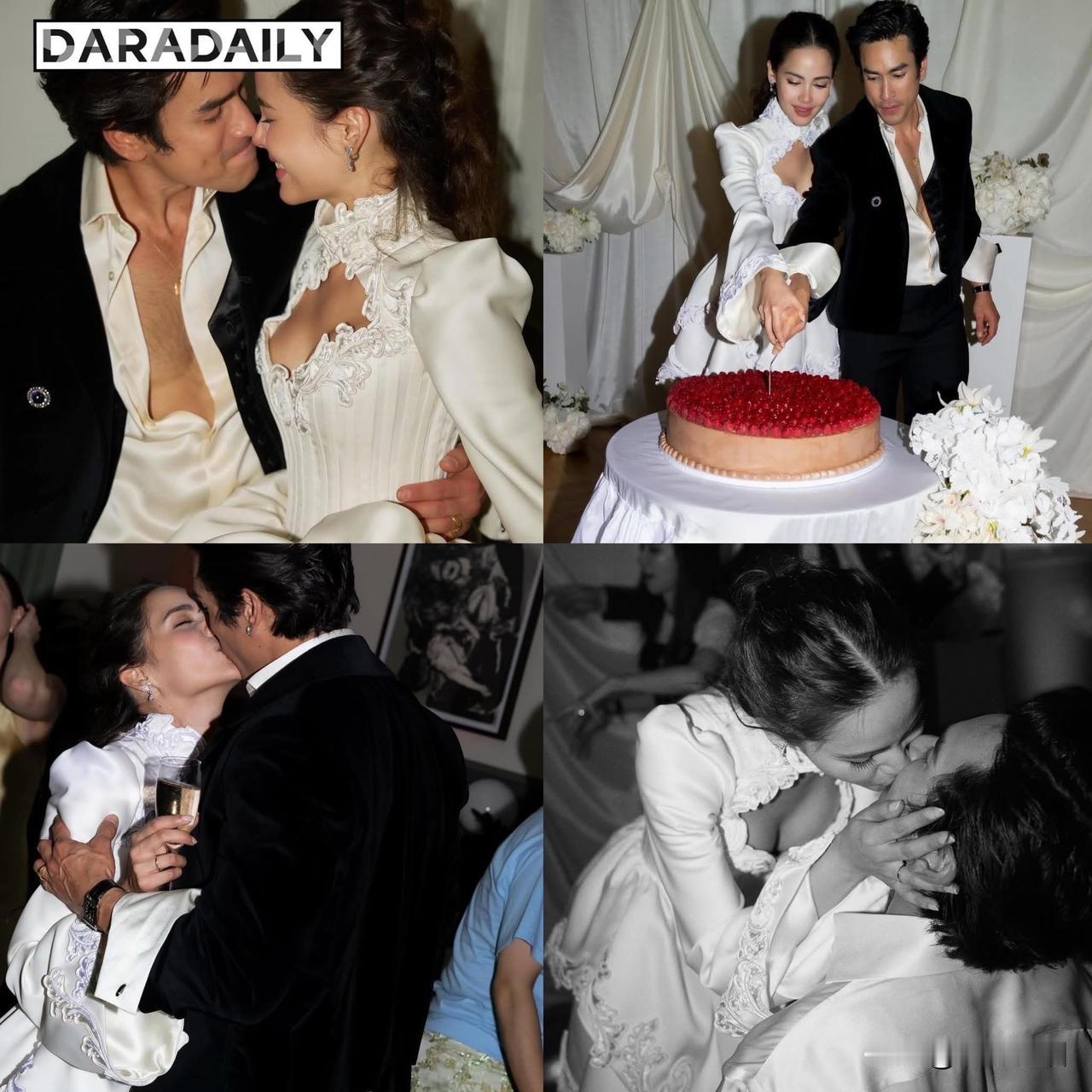 Nadech、Yaya的挪威婚礼。。👰🏻‍♀️🤵🏻