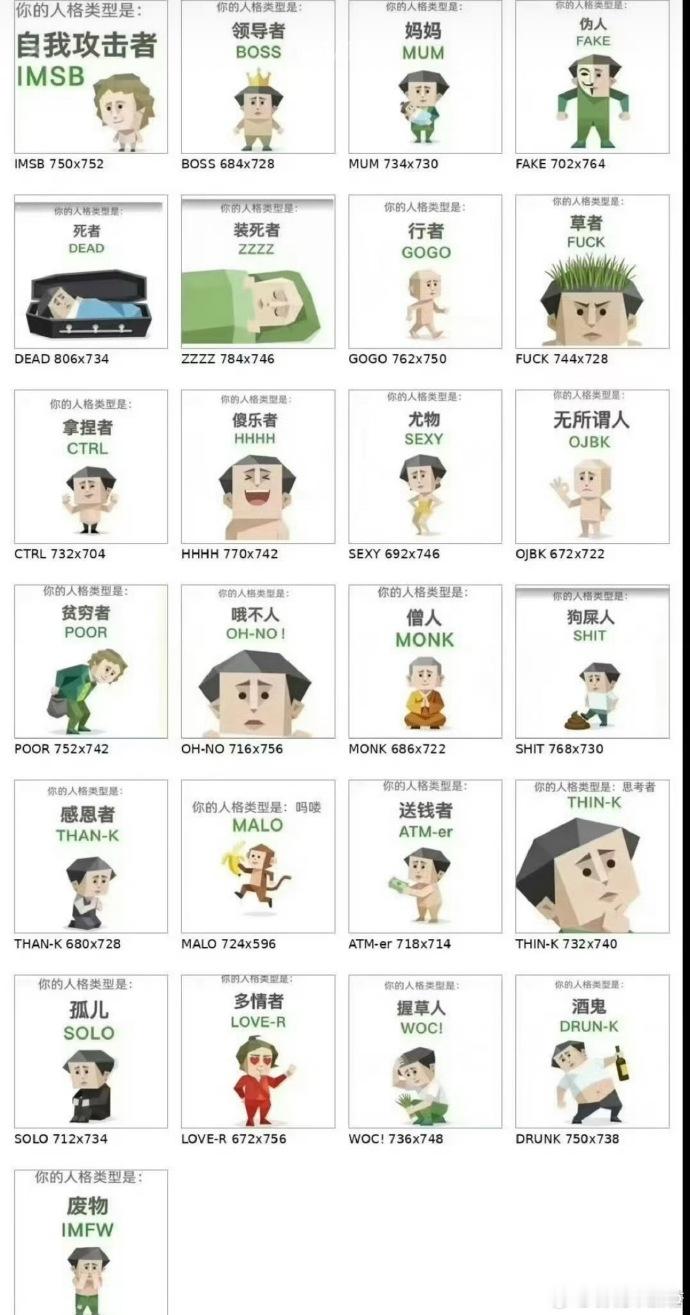 sbti尤物 我的是多情者 这玩意有啥用 感觉不如MBTI 