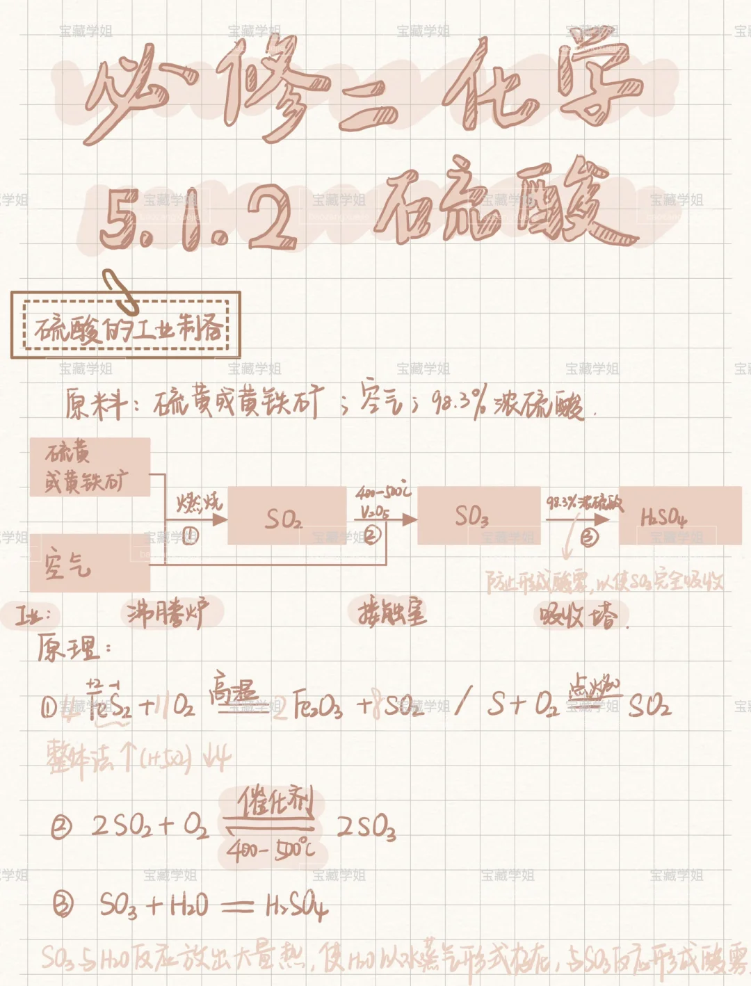 高一下｜寒假第2弹‼️🌟硫酸及硫酸根性质