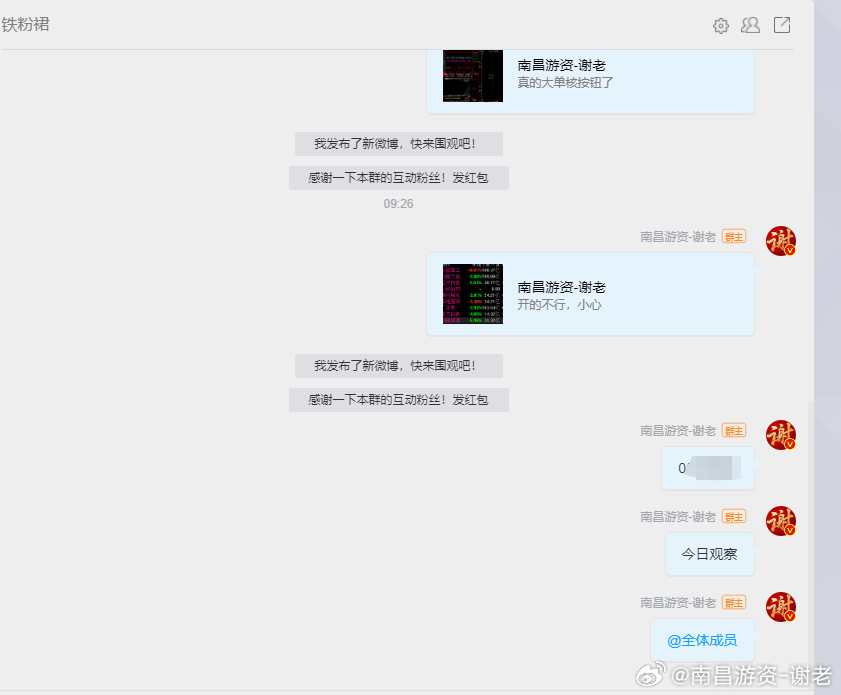 今日观察已经分享 ​​​