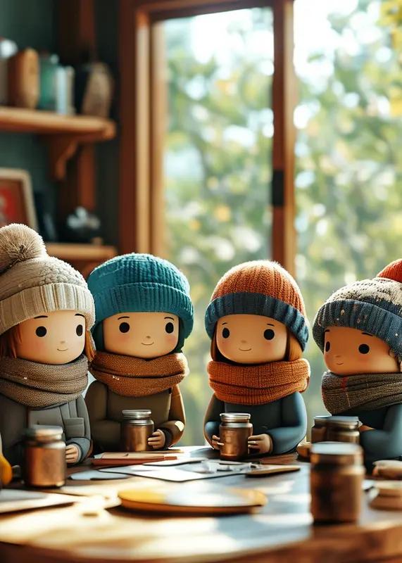 今晚的时光不算华丽，却格外温暖。能被真诚相待，能和真心的朋友坐在一起闲聊，就是最