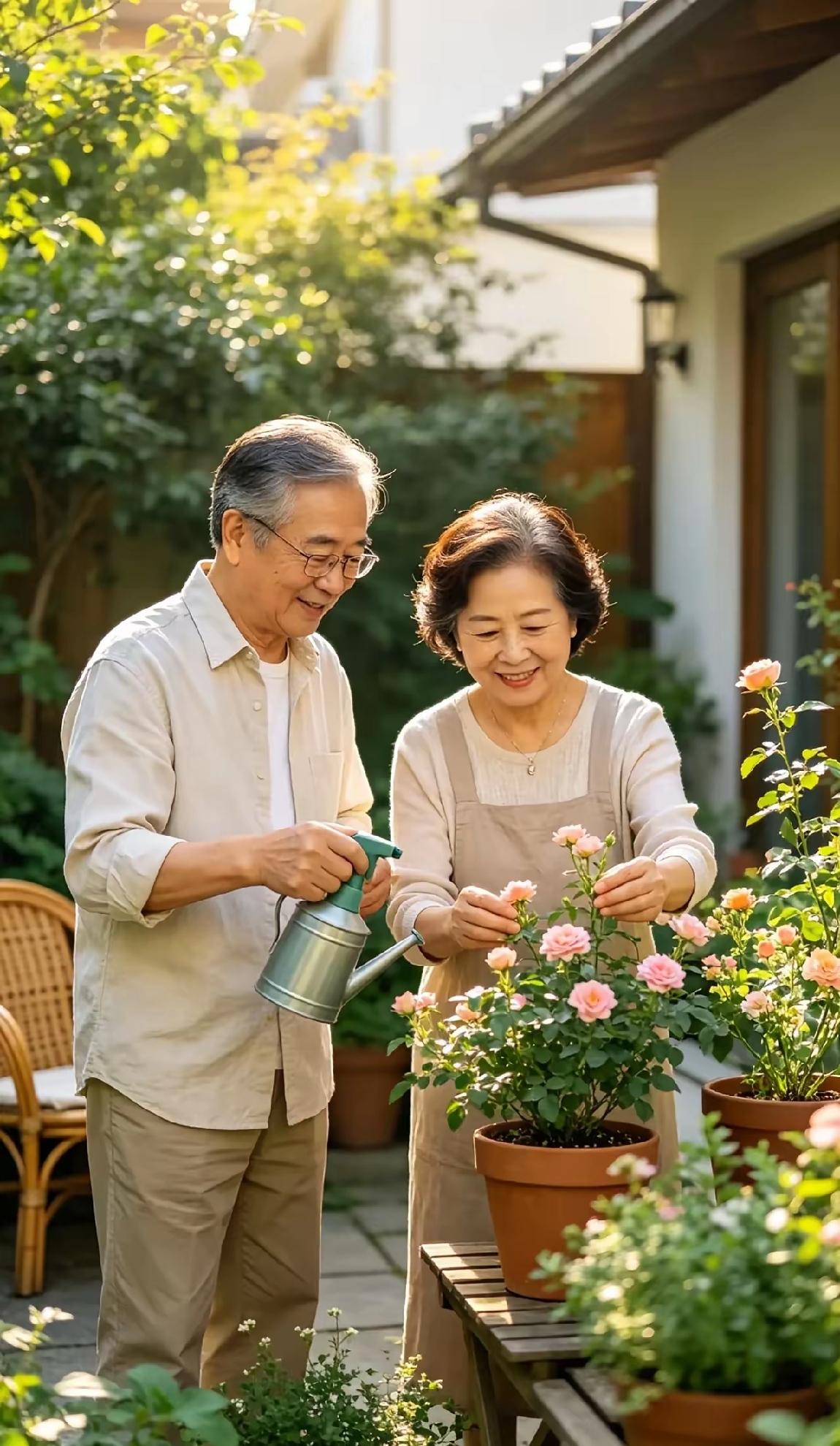 你发现没有，婚姻的稳定期。定格在老两口退休之后，没有了生活波澜，儿女也得到妥善解